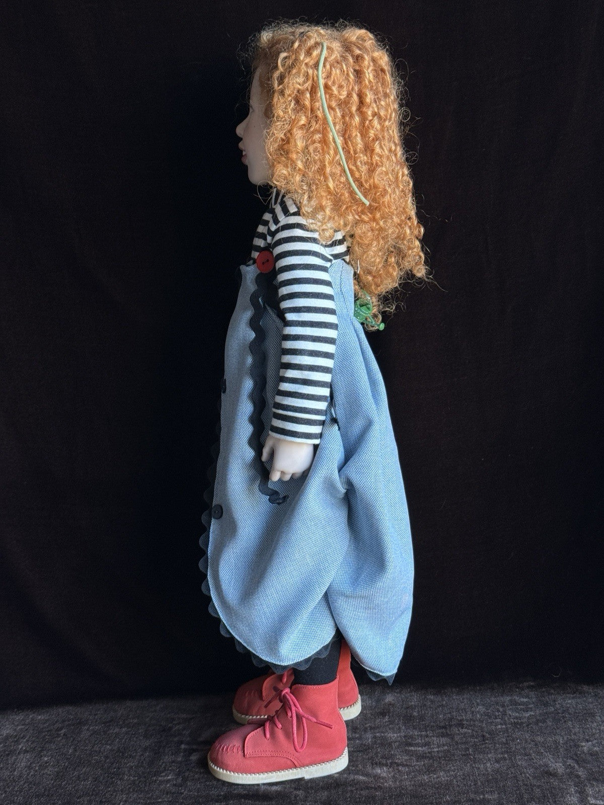 Rare Lifelike Zwergnase 23.5” Vinyl Carlotte Doll 2022 LE 25 with Tag and Box