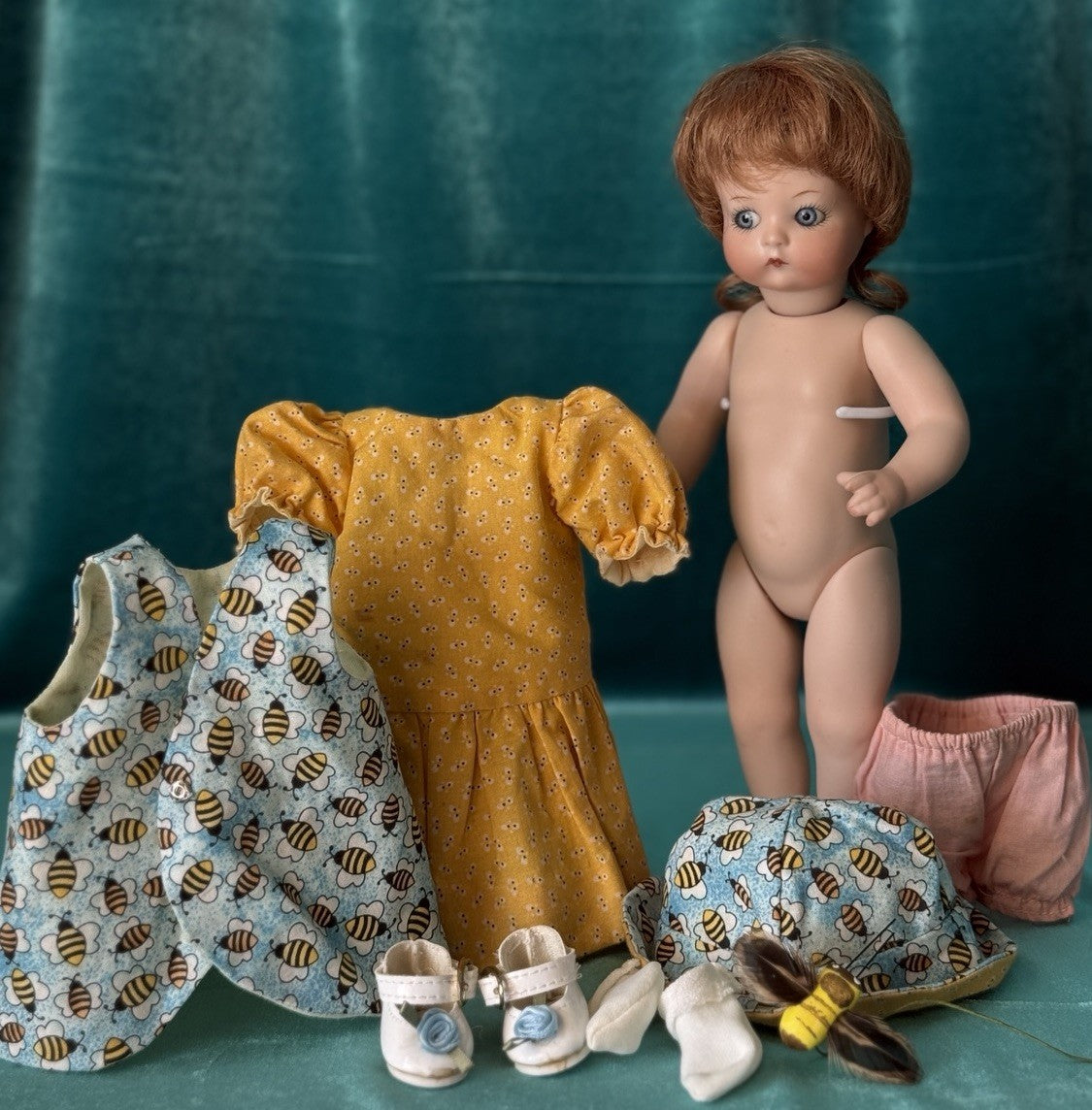 Vintage Reproduction of Antique German Armand Marseille”Just Me” 10” Doll