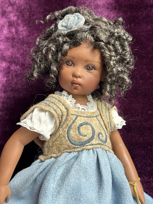 Helen Kish & Company Bitty Belle Magnifique 11" African American Doll with Tag