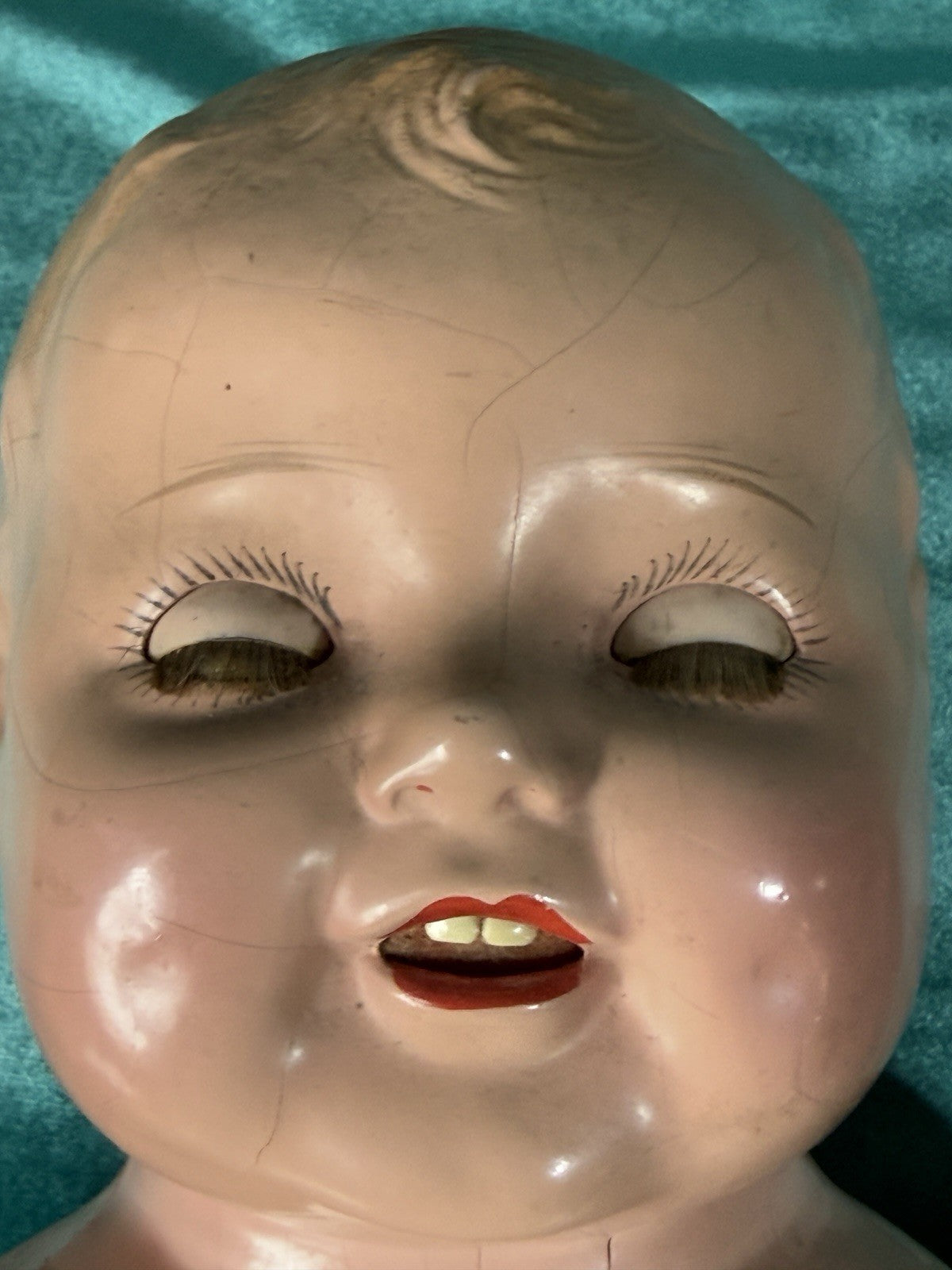 Antique 1920’s Acme Toys Composition Baby 18” Doll