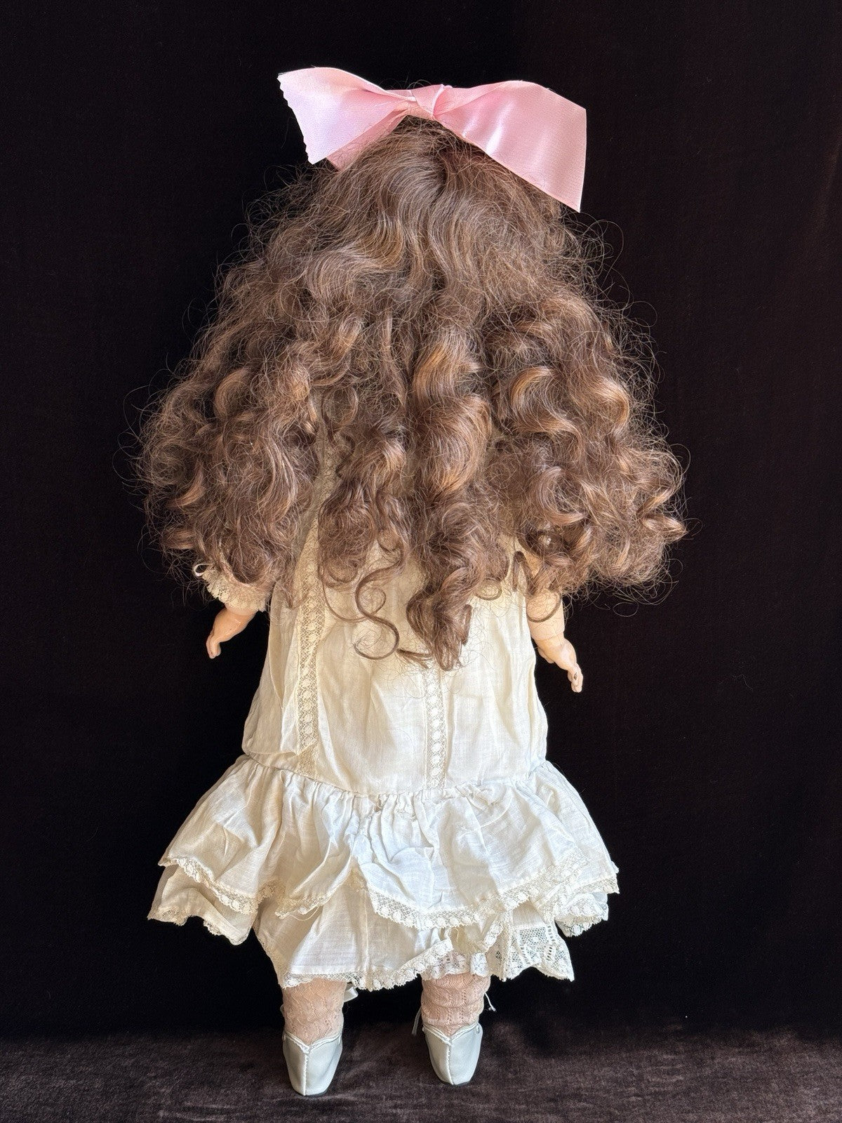 Antique German 22” Simon Halbig  Heinrich Handwerck Bisque Head Doll