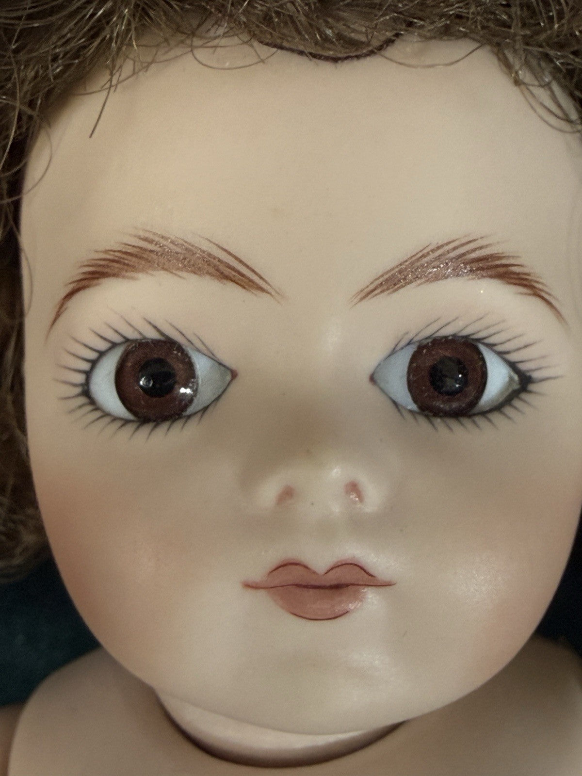 UFDC Artist Judy Vorhees All Bisque Reproduction Of Antique French Bru Jne Doll