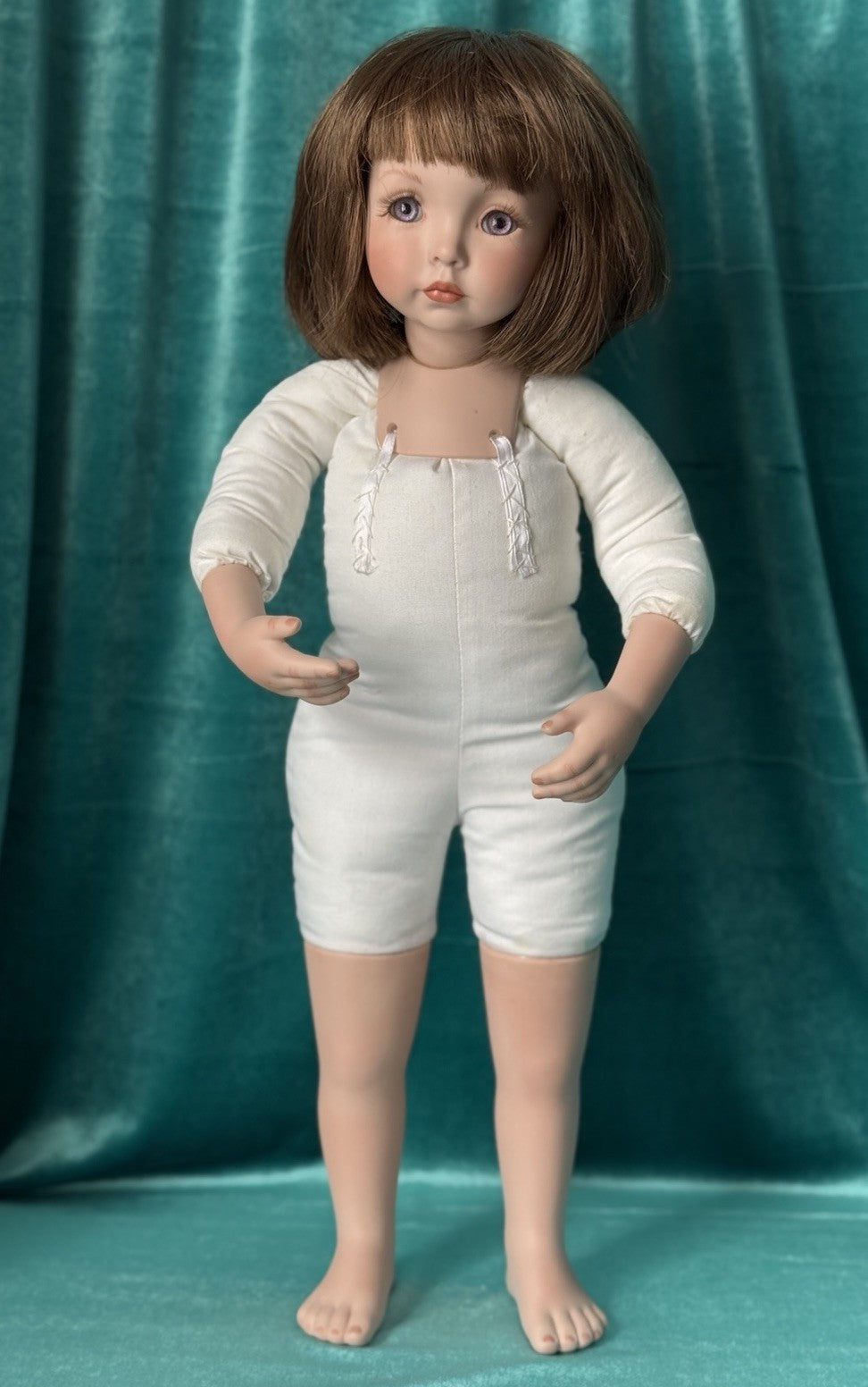 Artist Reproduction Of “Emily” by Dianna Effner Porcelain 19” Doll