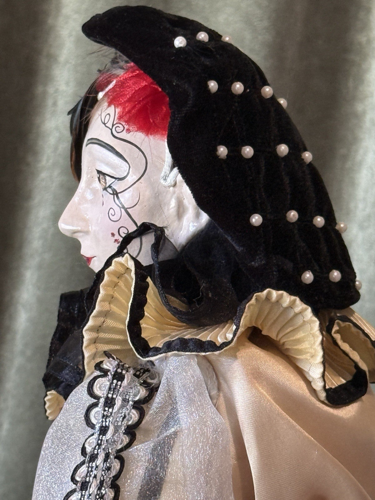 MIB Wayne Kleski Katherine's Collection JACQUES Pierrot 25” Doll Box/COA/Tag