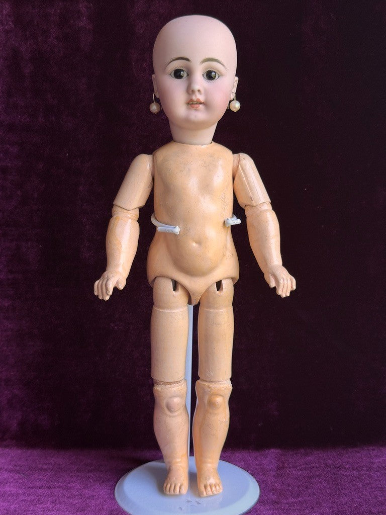 Antique German 14” Simon Halbig 939 Bisque Head Doll