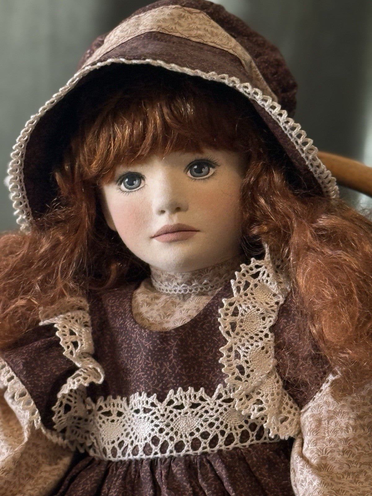 OOAK Artist Judy Rankine 28”  Jessie Bishop Doll “Jessica” Box/Tag/COA