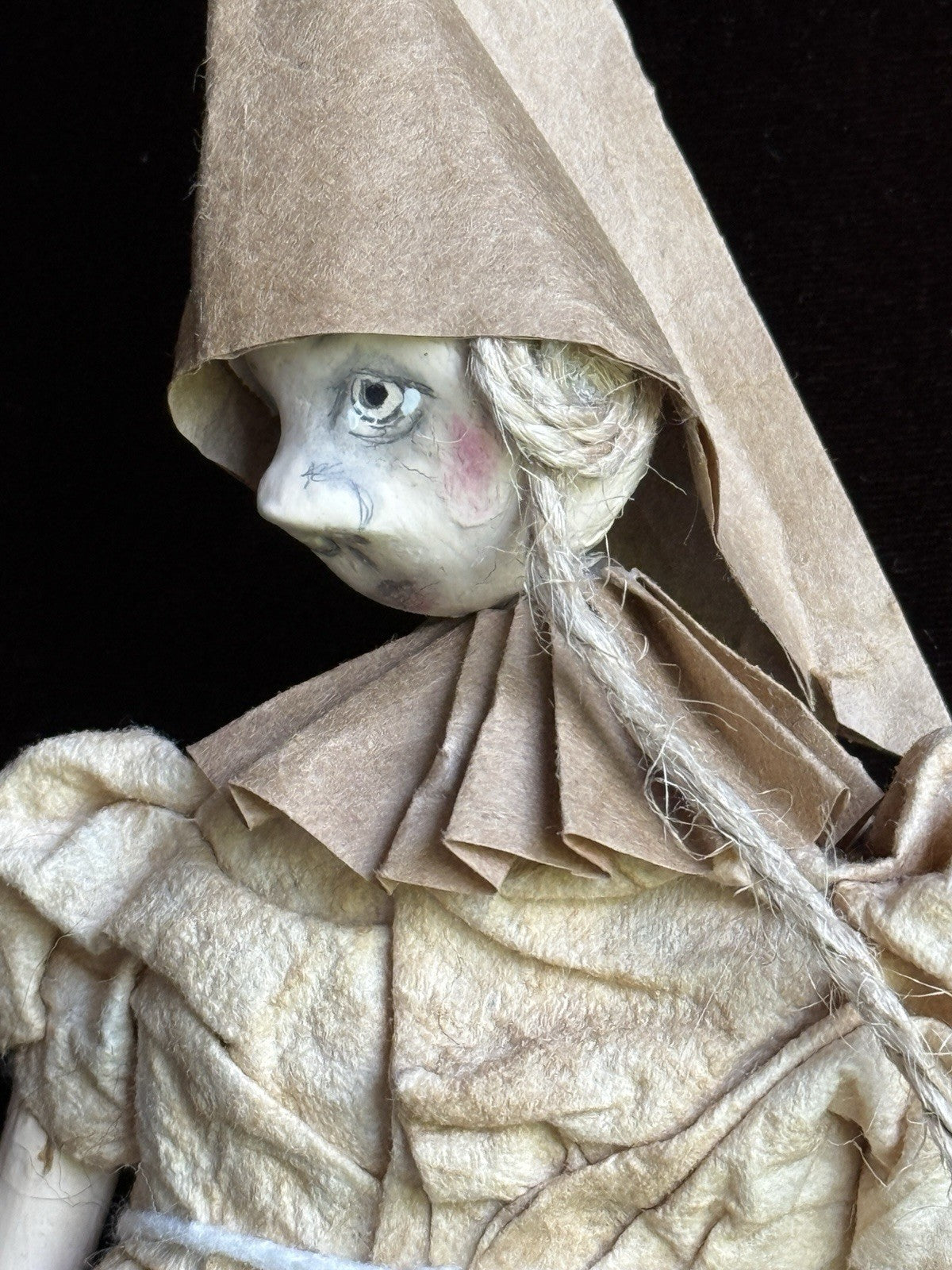 OOAK 3 Contemporary Artist Mixed Media Dolls Figurines