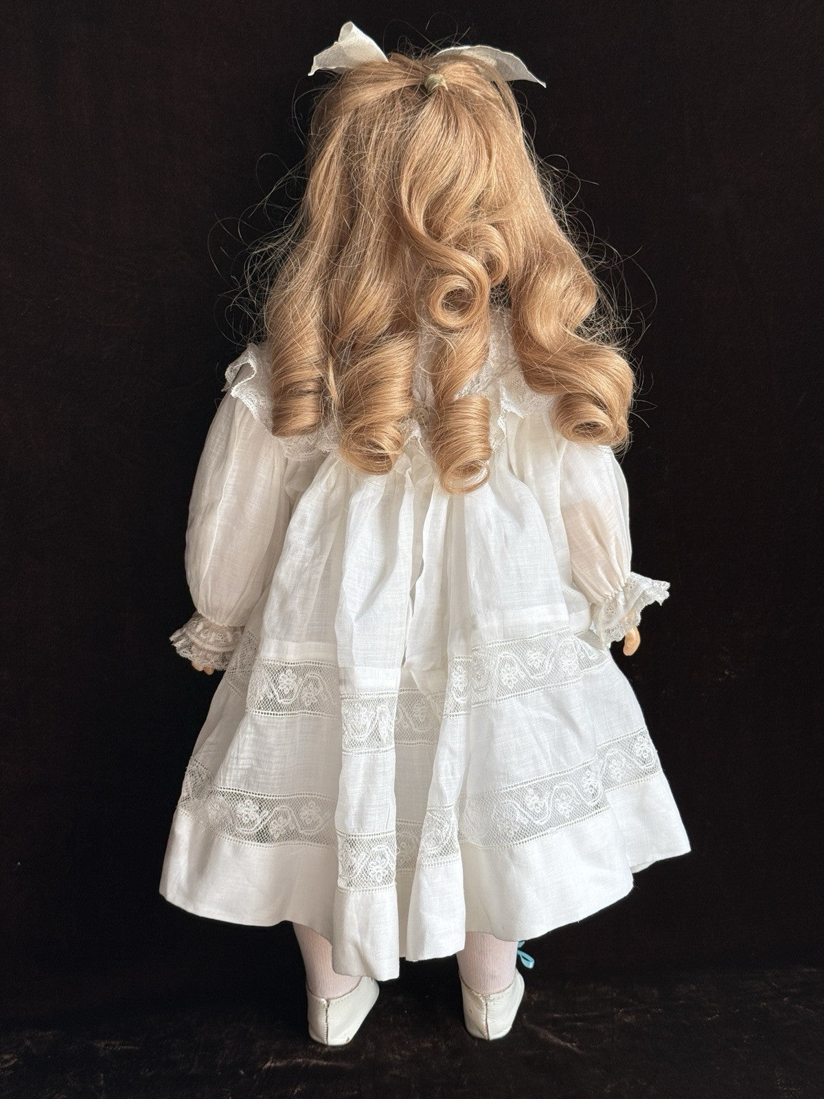 Rare Antique German 22” Simon Halbig Dep 1279 Bisque Head Doll