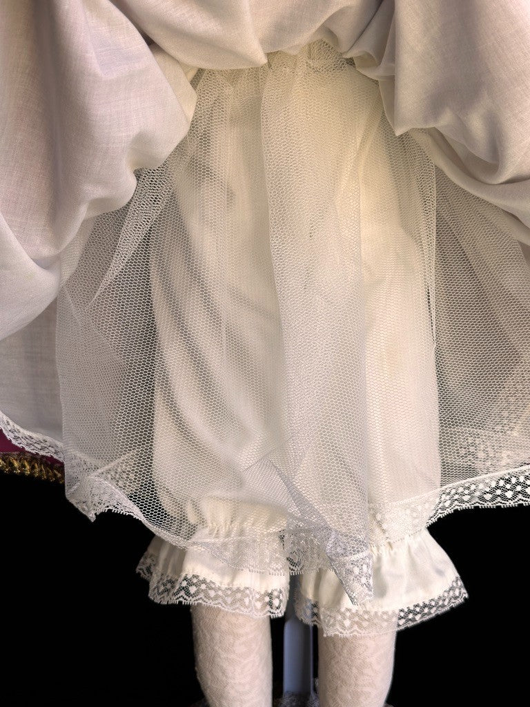 Large Mary Benner 30" Porcelain Repro of French Bru Jne Claudine Doll LE 400