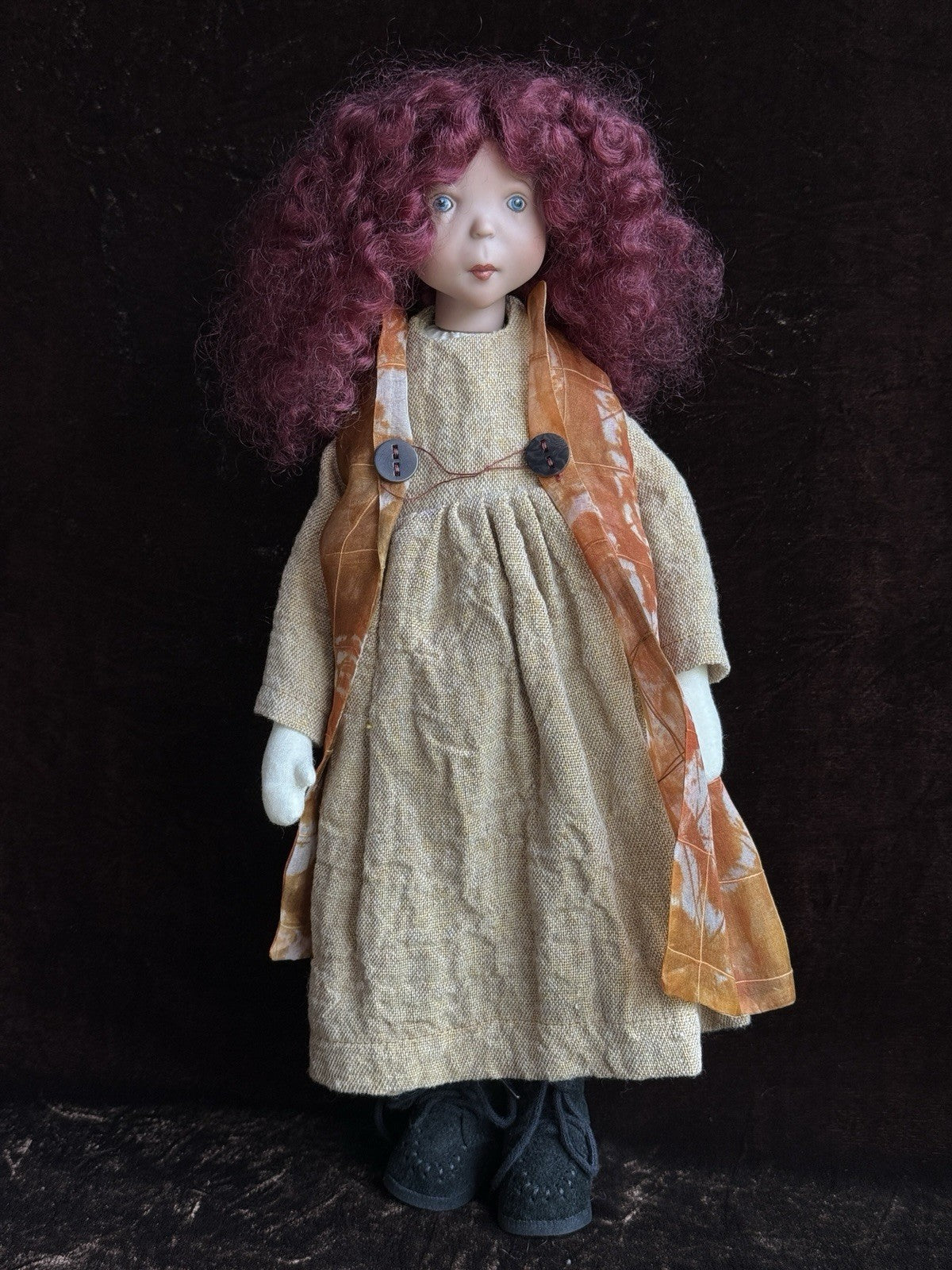 Zwergnase 15.5” Vinyl Sylvie Doll By Nicole Marschollek 2001 LE 250 New in Box