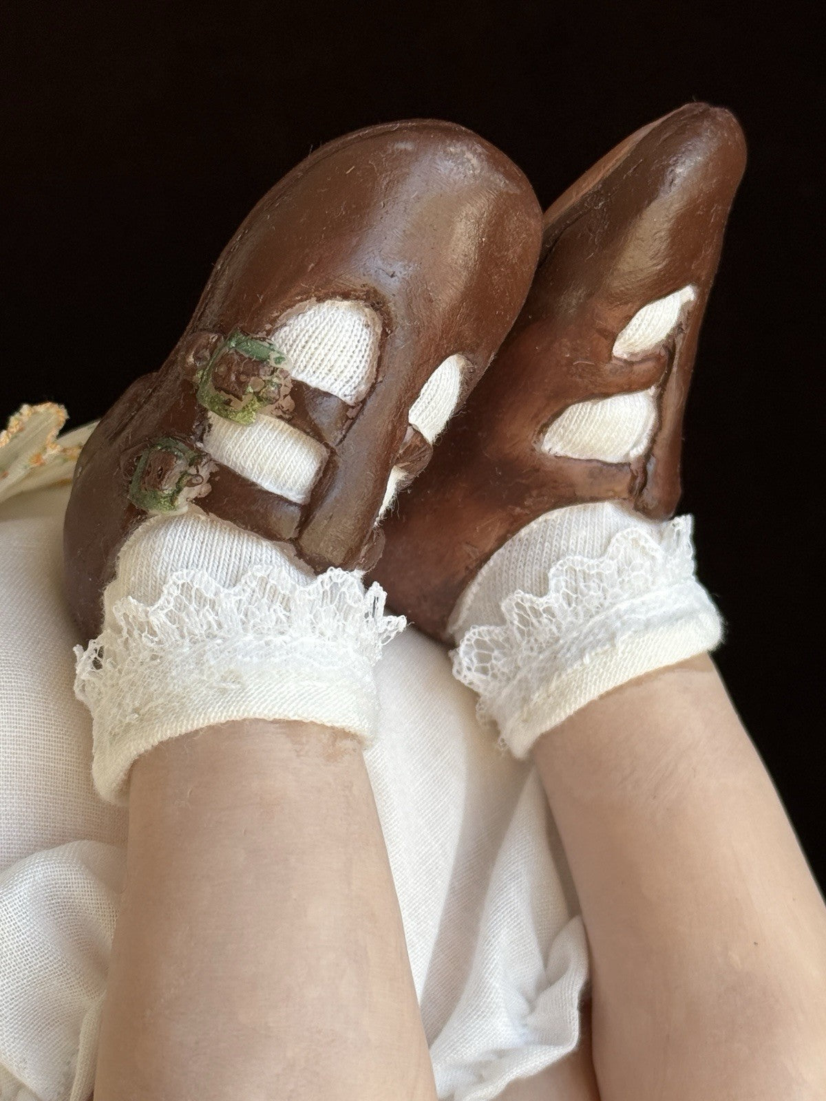 OOAK 11” Jane Bradbury (?) Lifelike Collectible Resin Doll