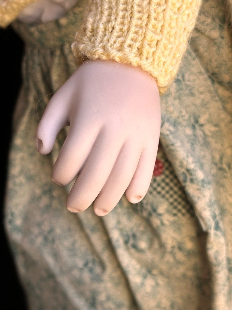 Large Collectible 21" Wooden/Porcelain Lynne & Michael Roche Hannah LE Doll