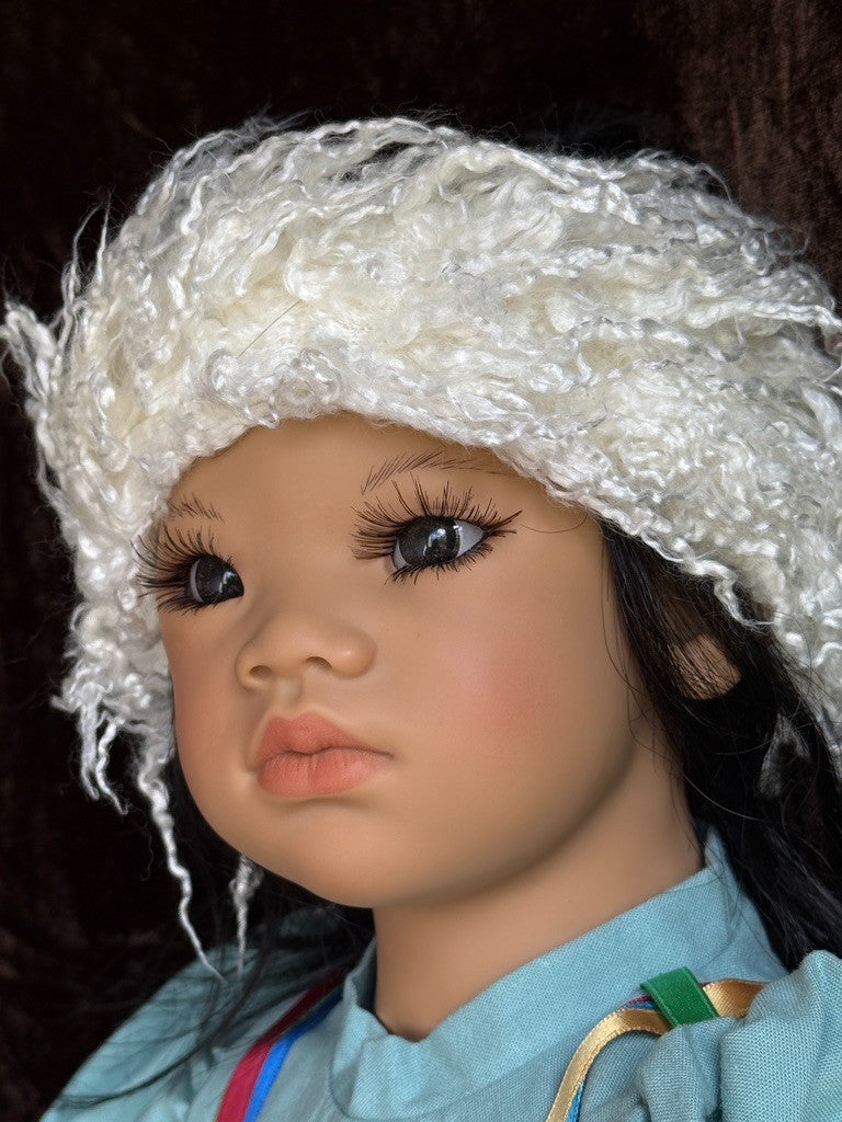 Collectible Vinyl Annette Himstedt 25” Doll “Kima” 1994 New in Box