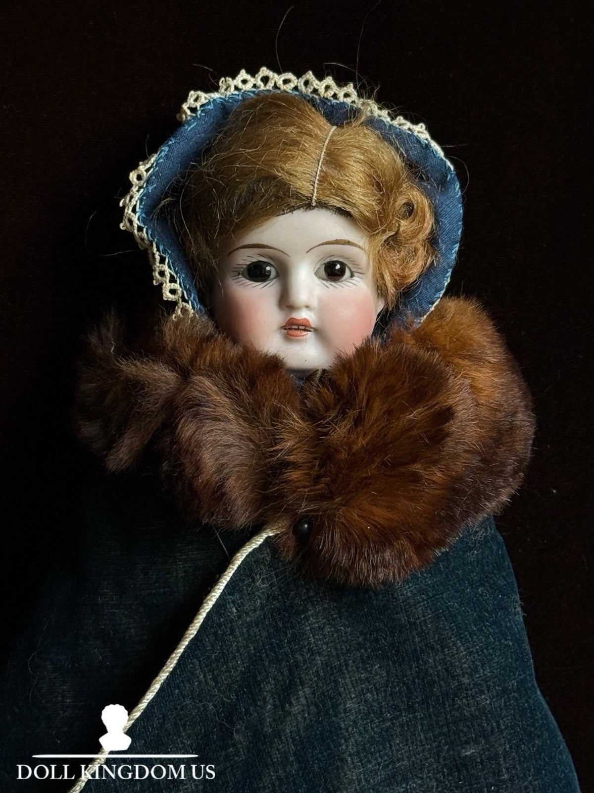 Antique German 11.5” Kestner 154 Bisque Shoulder Head Doll