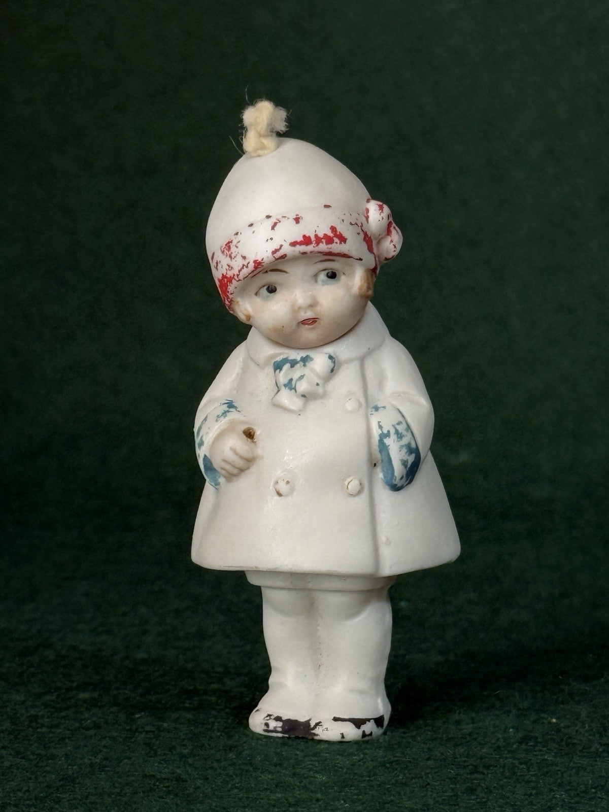 Lot Of 3 Antique/Vintage German All Bisque Nodder Dolls