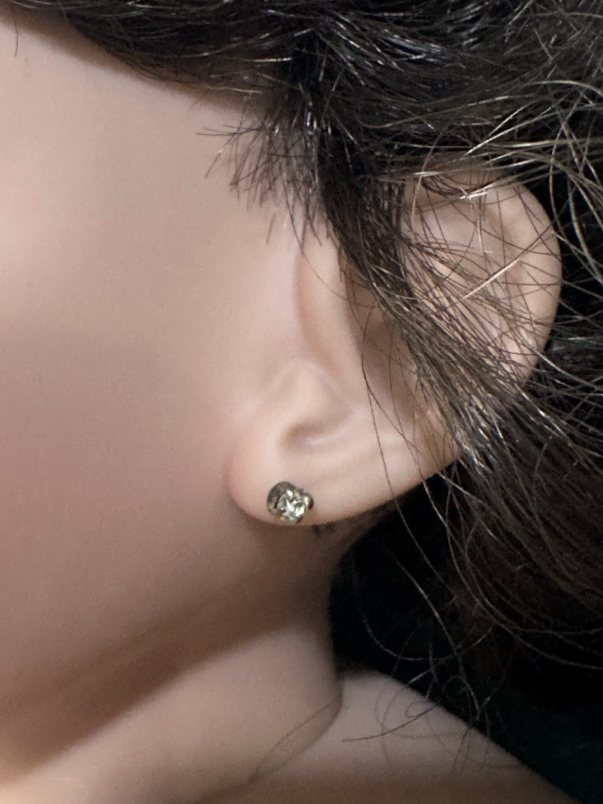 Collectible Vinyl Baby Girl Doll by Fayzah Spanos 24”