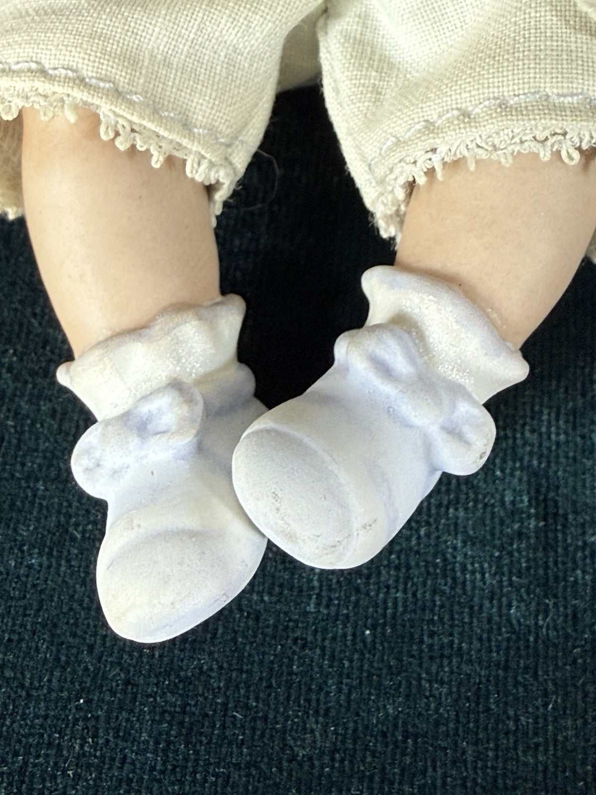 Rare All Porcelain Annette  Himstedt 5” Doll “Mili” Winzlingen Collection