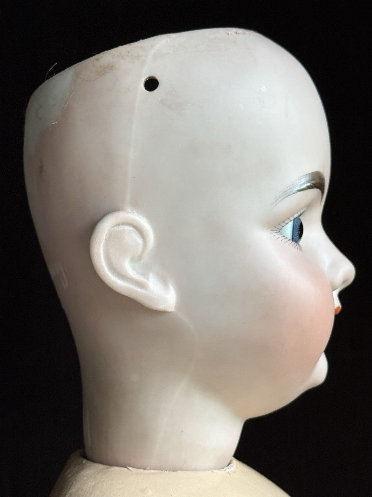 Large Antique German 27” Armand Marseille 390 Bisque Head Doll