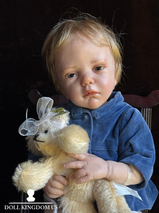 OOAK Lifelike Jane Bradbury Collectible Polymer Clay Doll