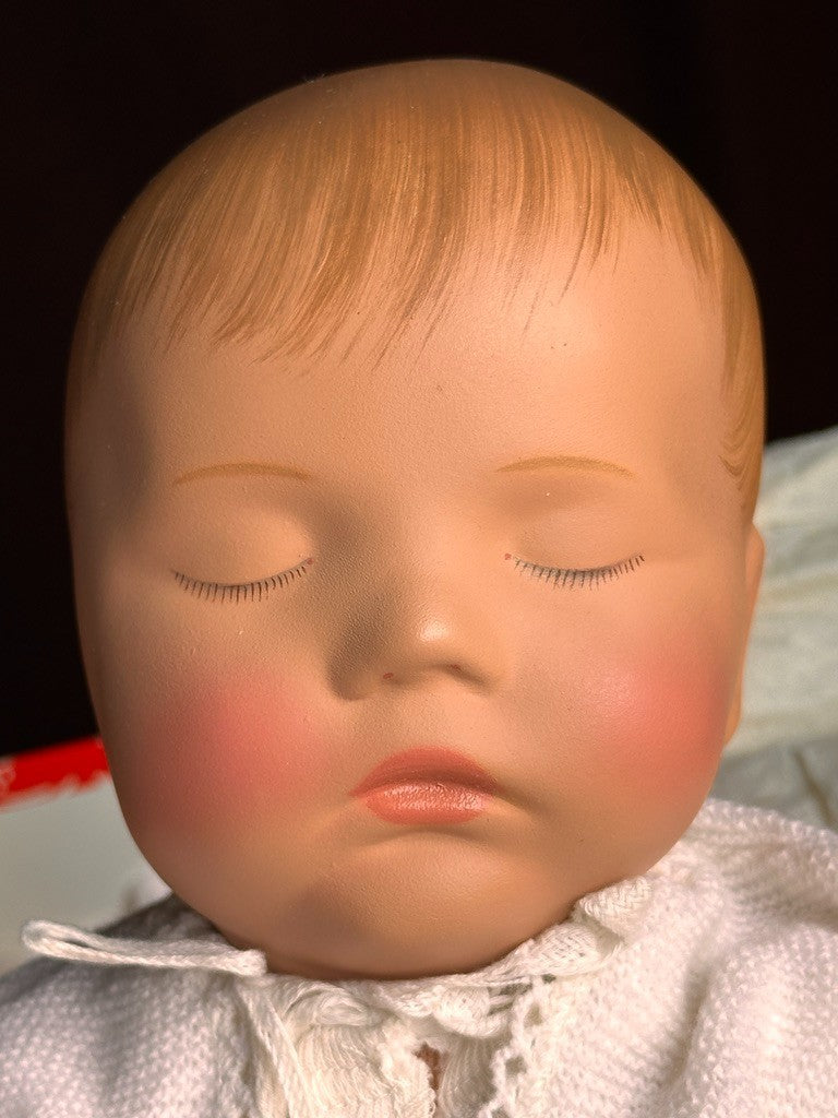 Rare Vintage German 20” Kathe Kruse Träumerchen Sand Filled Hospital Baby Doll