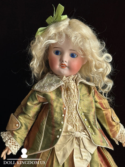 Antique French 20” SFBJ 60 Bisque Head Doll