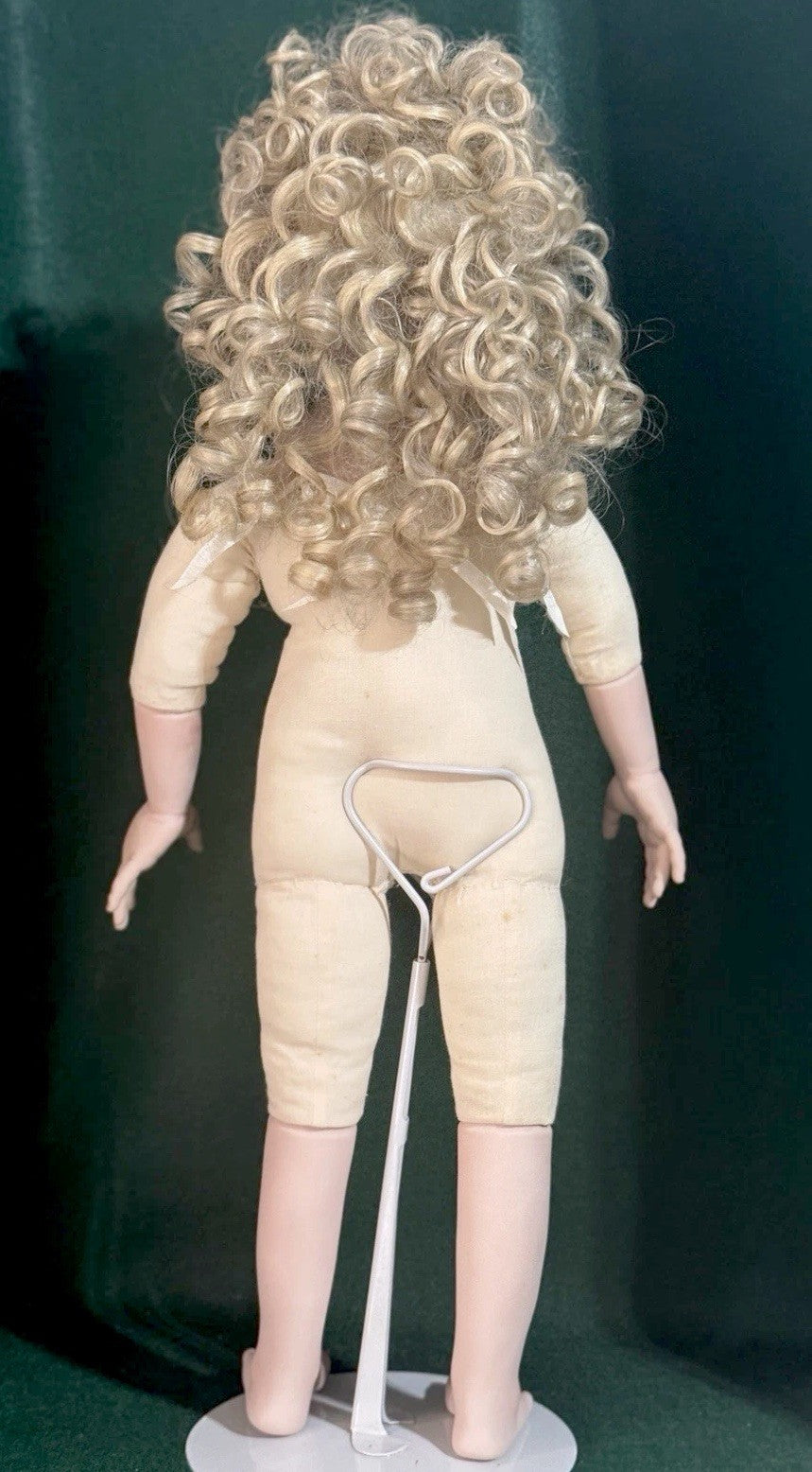 Artist Reproduction Of “Hilary” by Dianna Effner 24” Porcelain and Cloth Doll