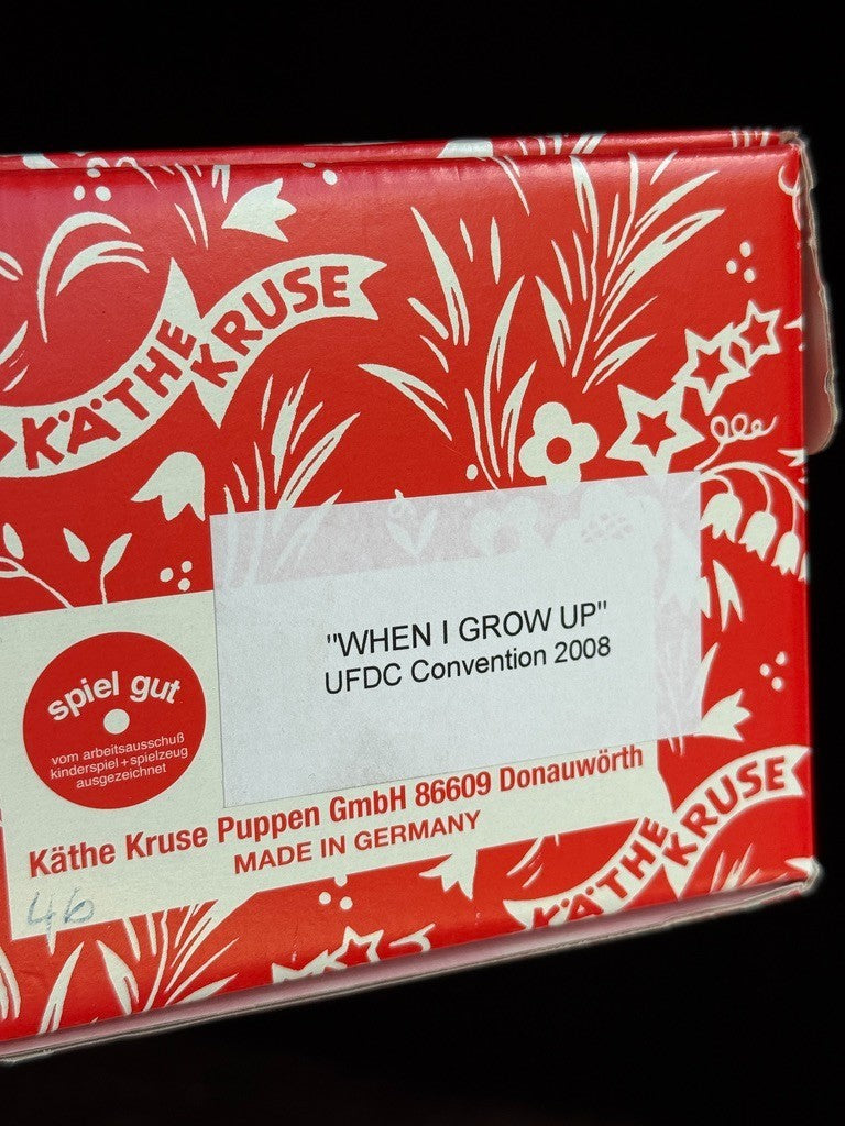 Collectible Kathe Kruse 11" UFDC When I Grow Up Brewer's Boy MIB LE 190