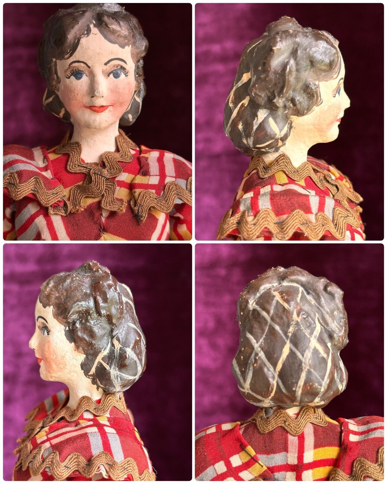 Lot of 4 Vintage Kimcraft Little Women Elisabeth Alcott Dolls