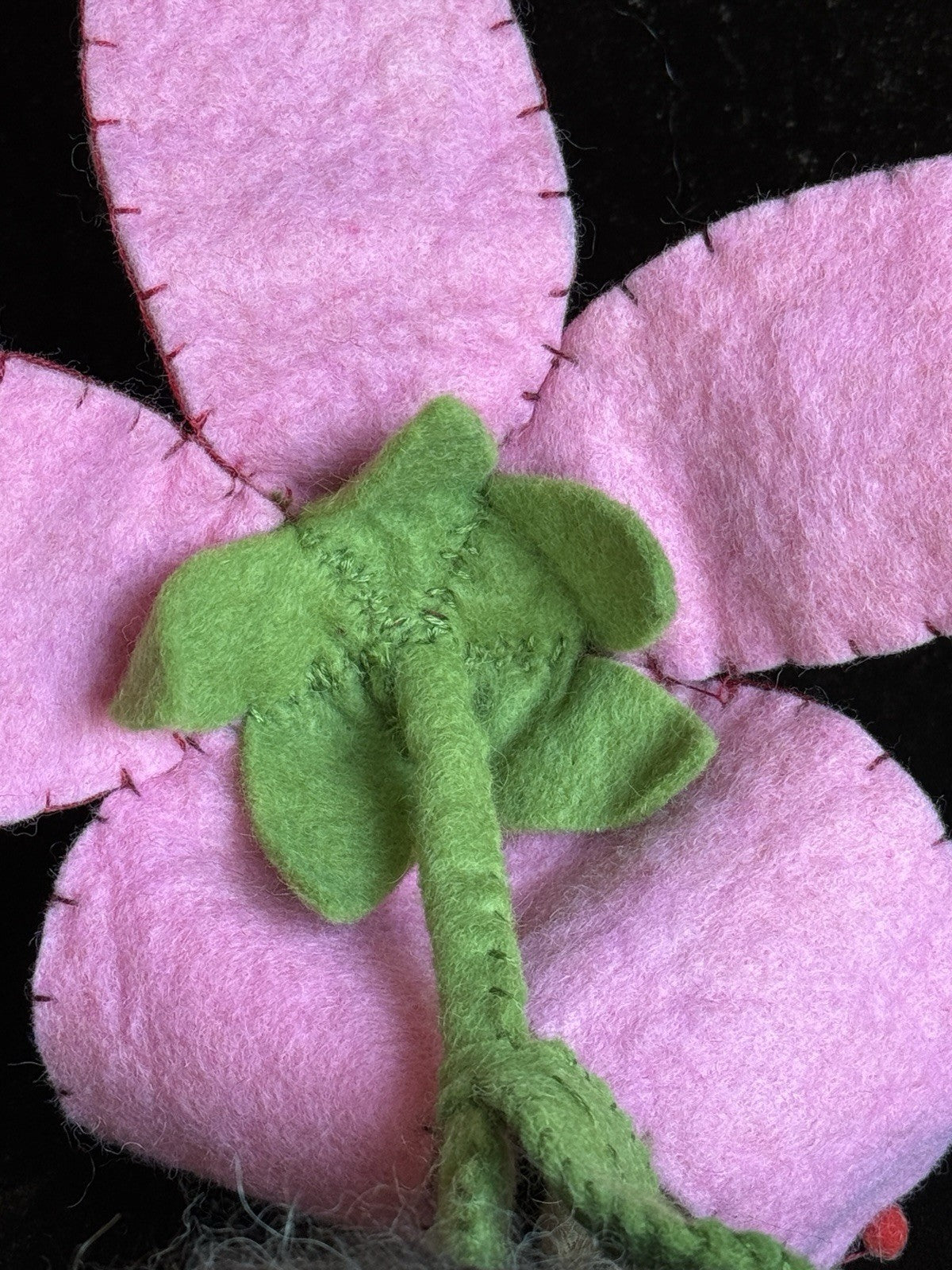 OOAK Miniature Waldorf Style Handmade Cloth Thumbelina Doll