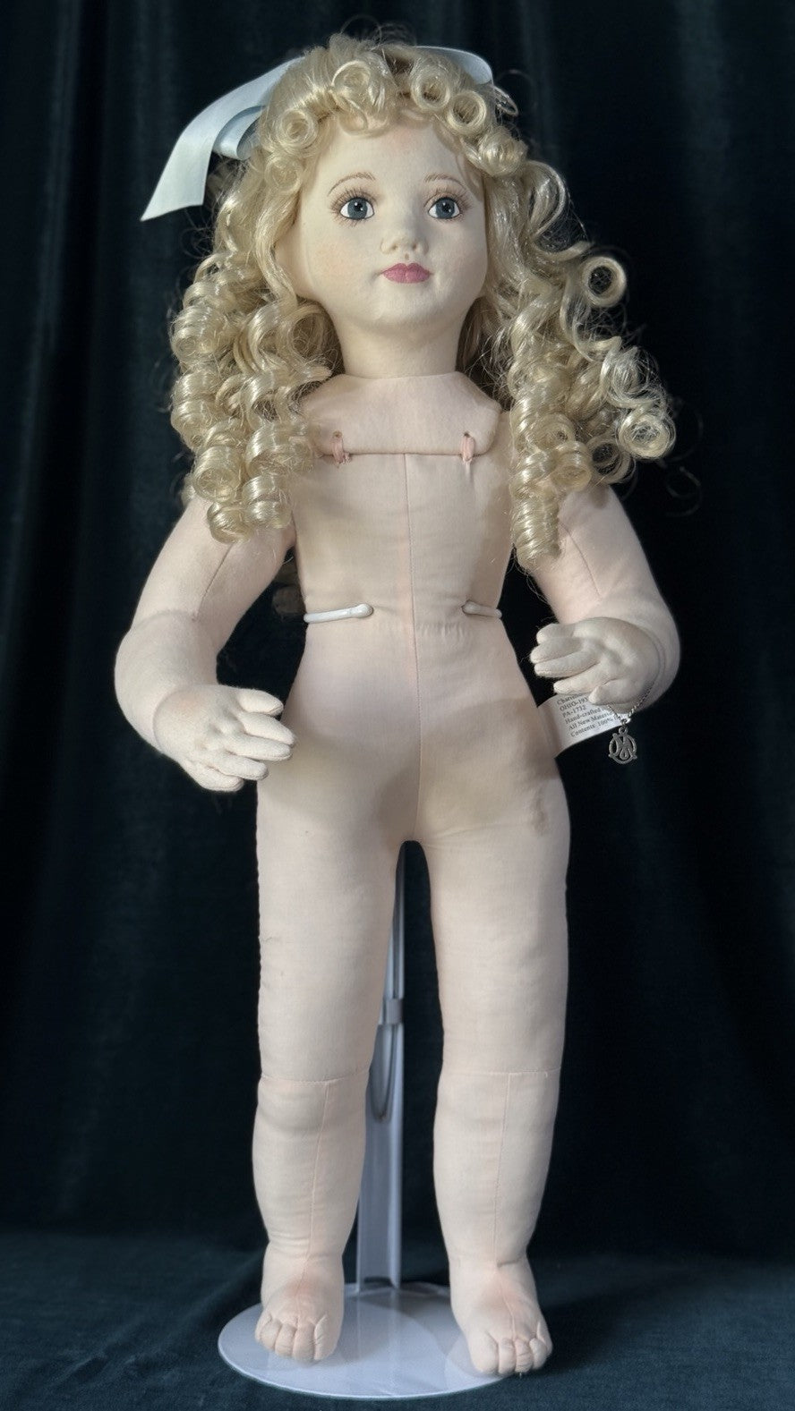 Collectible Felt and Porcelain Doll “Alleah” by Marie Osmond Heartfelt LE 250
