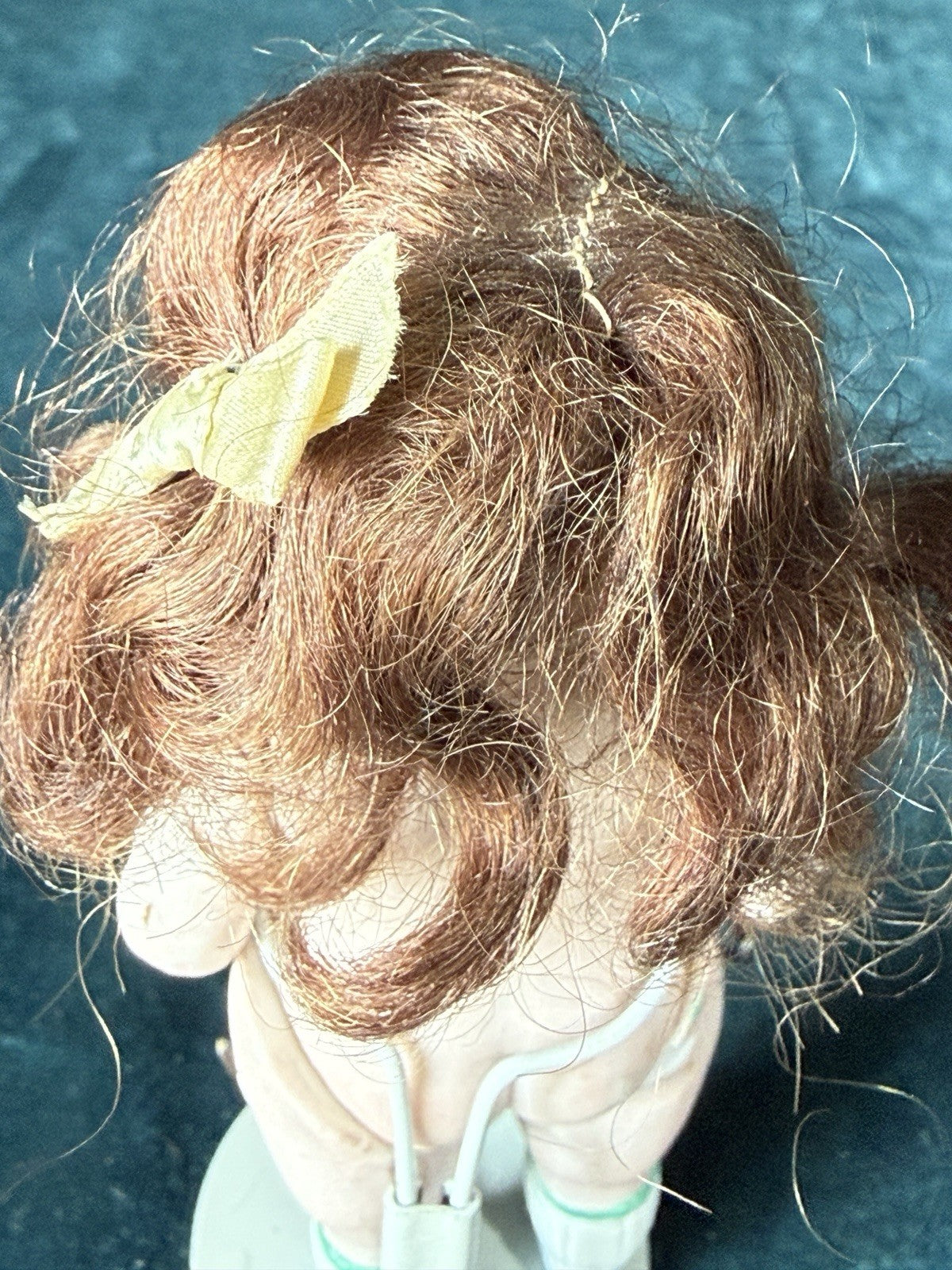 Unidentified Antique German 5” All Bisque Mignonette Dollhouse Doll Mold 5001