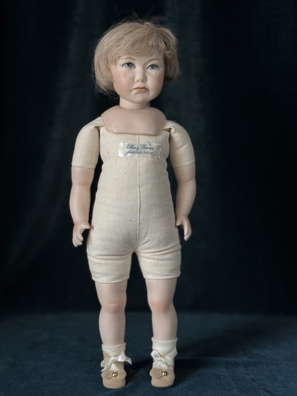 Lot Of 4 Artist Reproduction 10”, 11”, 12” and 13” Porcelain Dolls
