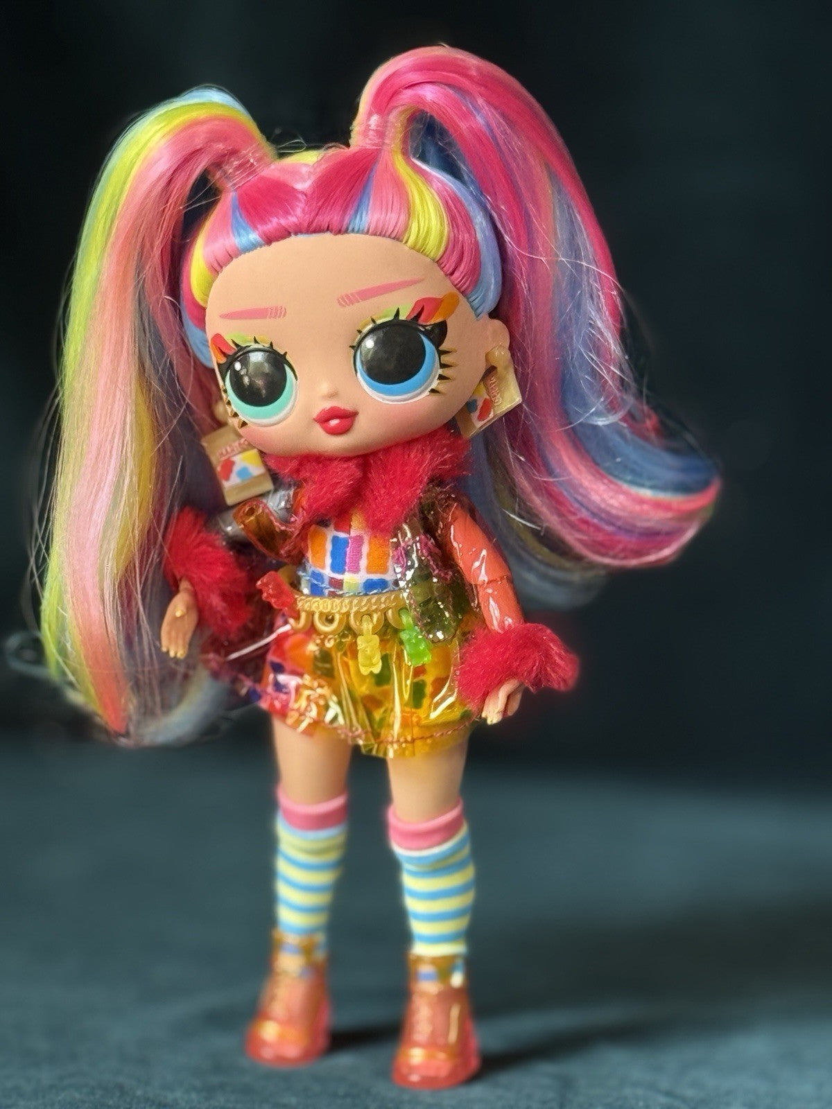 Lot Of 9 Decora Fashion Girlz , Fidgie Friends Unicorn Sprinkles Dolls