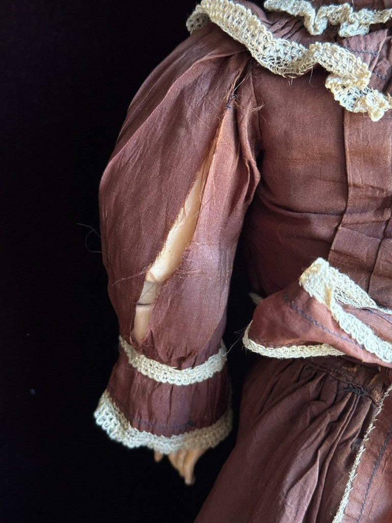 Rare Antique German 21” Kestner 156 Bisque Head Doll