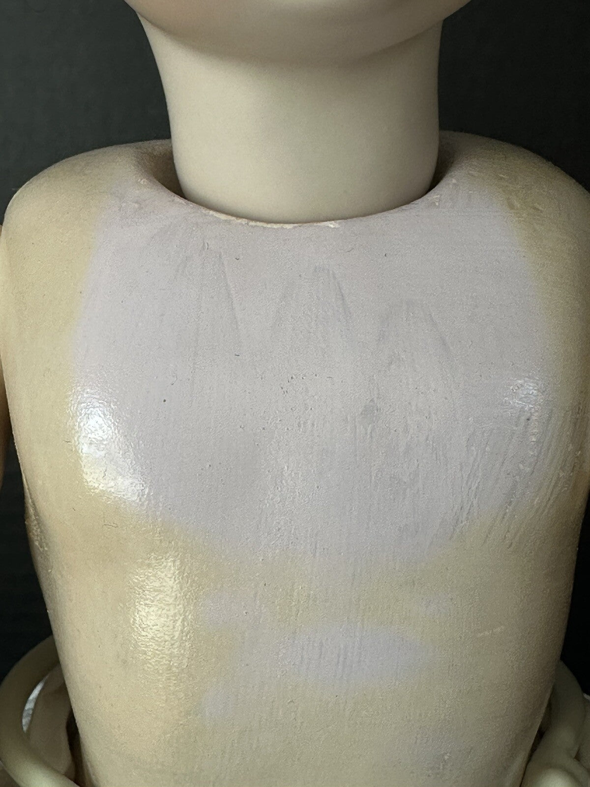 Reproduction of  Antique French Albert Marque 15” Doll Porcelain Head