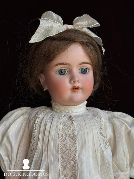 Antique German 24” Heinrich Handwerck 109 Dep Bisque Head Doll