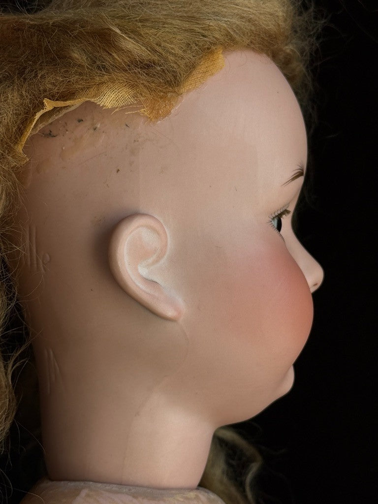 Large Antique German 31" Armand Marseille 390 Bisque Head Doll