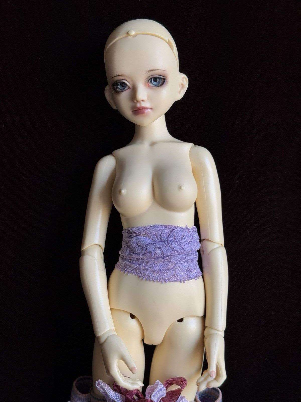 Alchemic Labo Japanese Unoa BJD MSD 17" Resin Doll Faceup Dressed