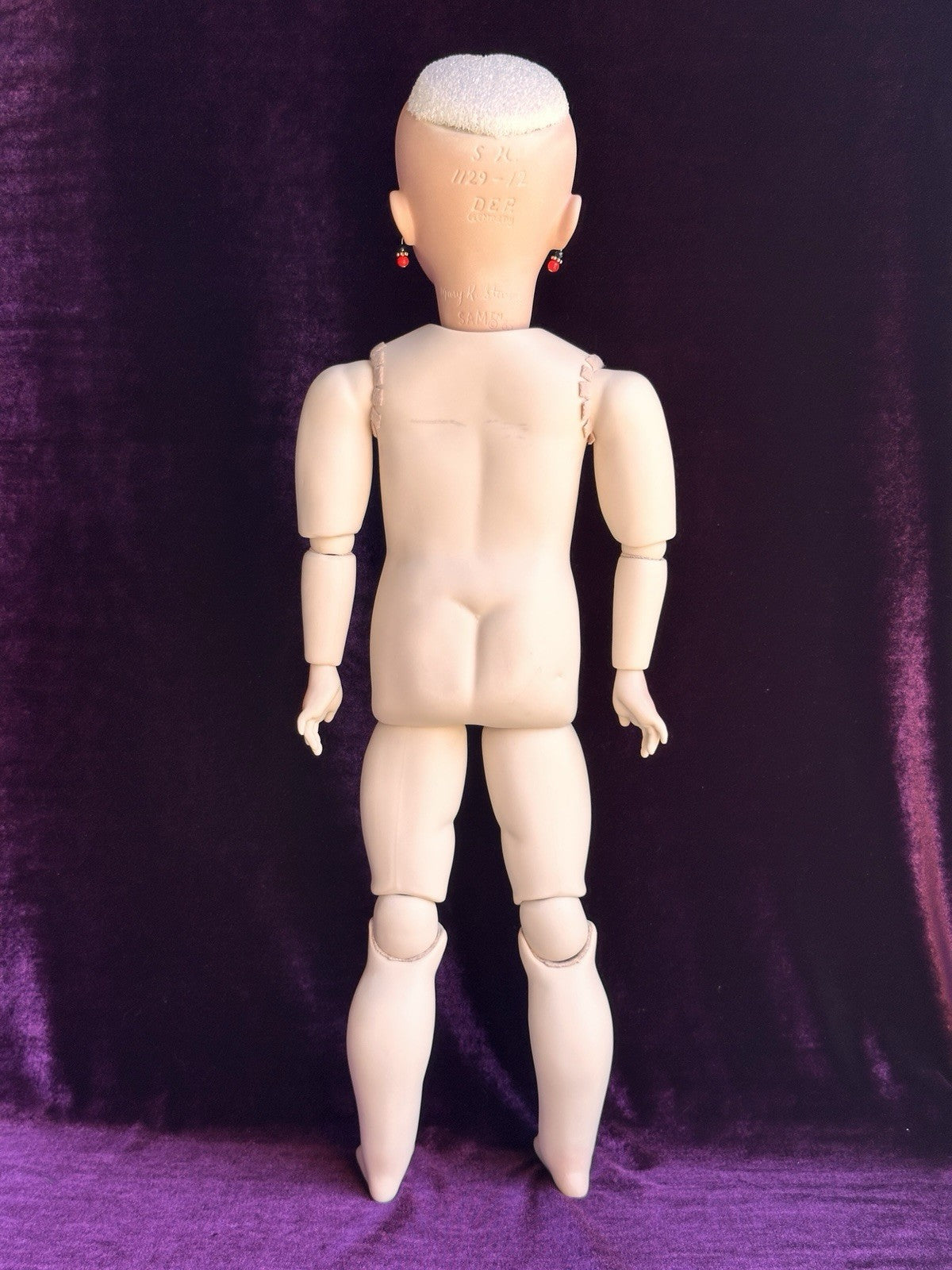 Vintage 21.5” Porcelain Repro. of Antique German Simon Halbig 1129 Oriental Doll