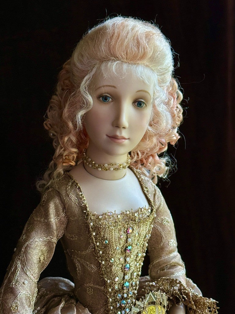 Russian Artist Alexandra Koukinova Cinderella Porcelain Doll in Box + Tag LE 20