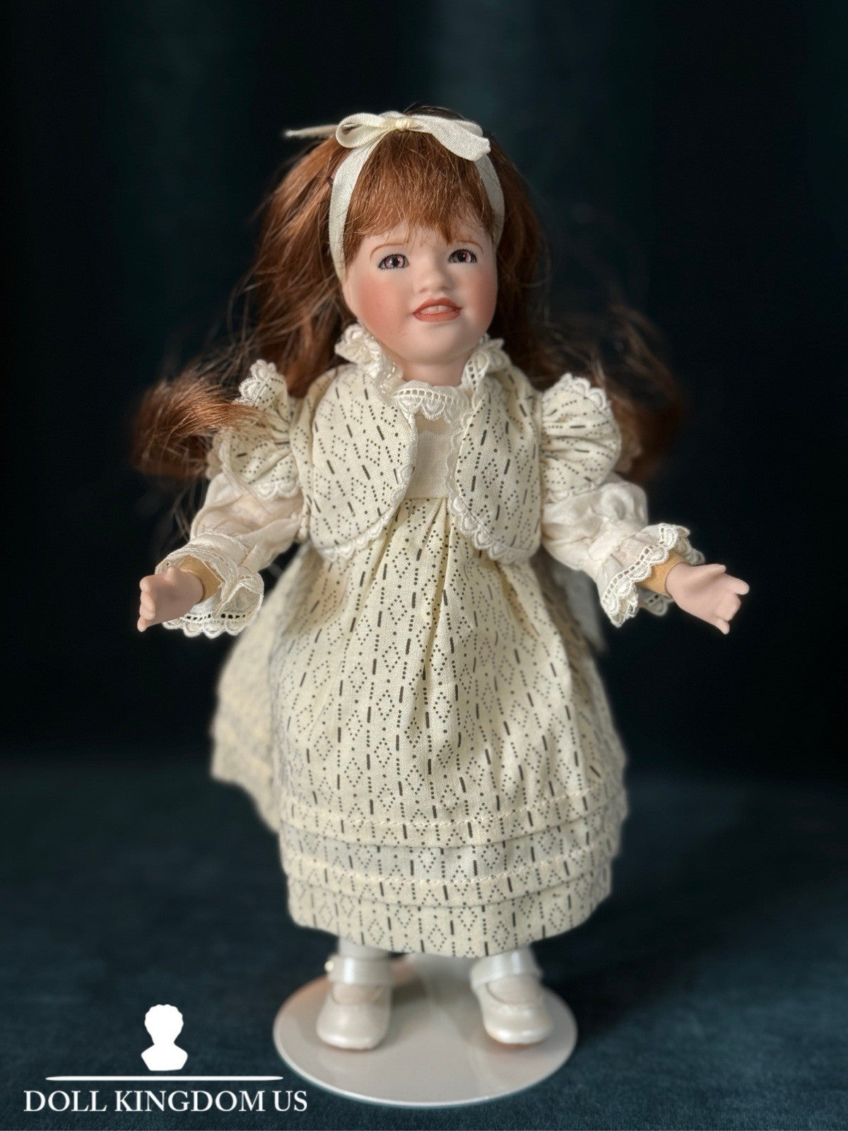 MIB Wendy Lawton “Laura Emeline” Wooden Body 8” Doll LE 250 Box/COA/Tag