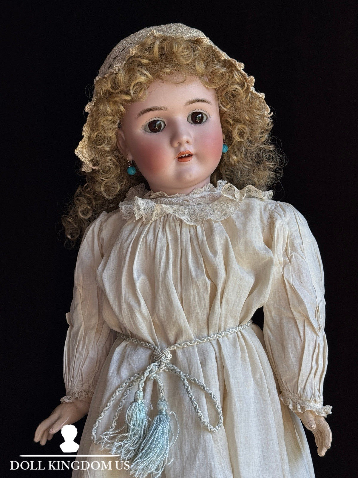 Antique German 30” Heinrich Handwerck 109 Dep Bisque Head Doll
