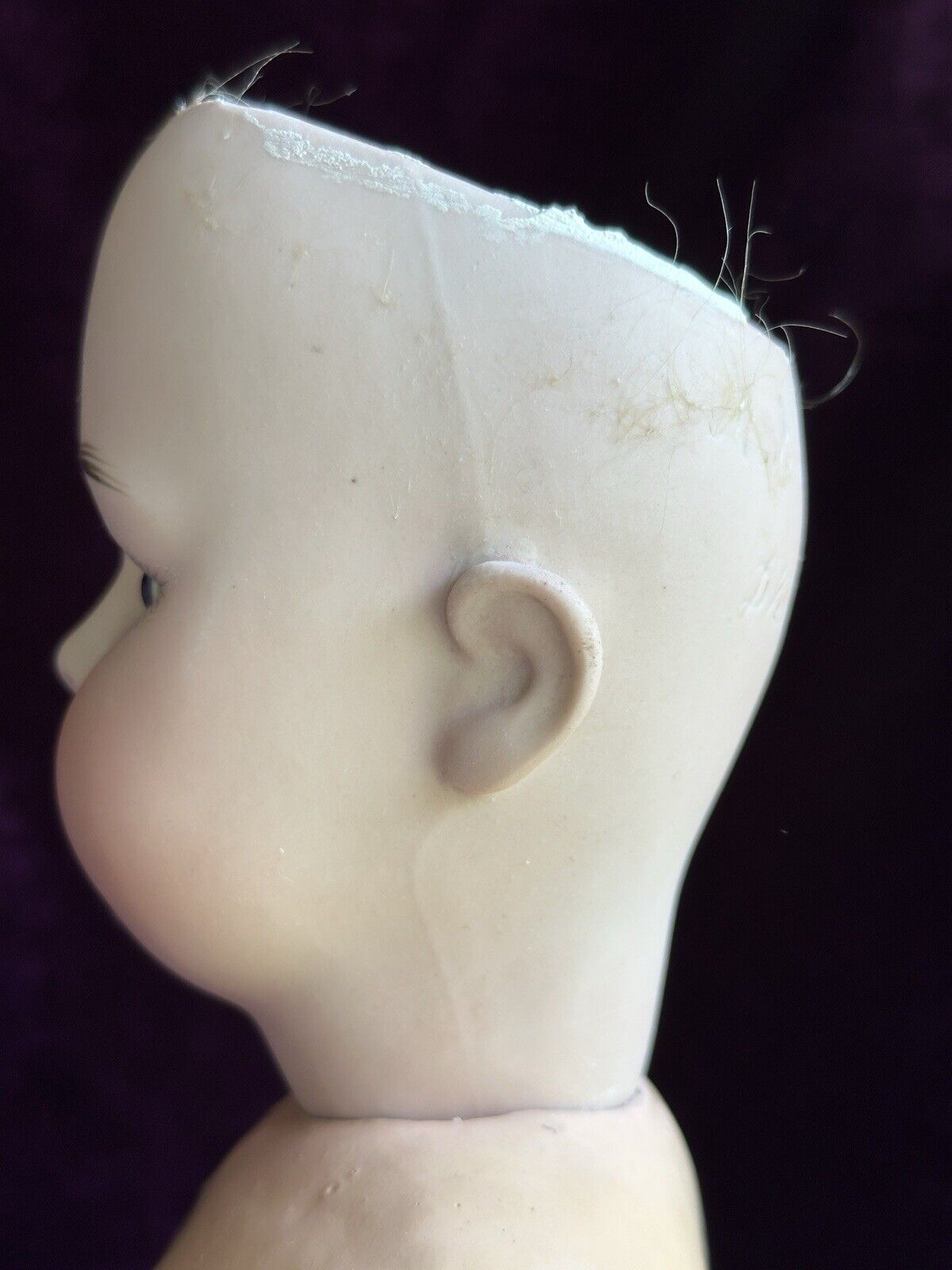 Antique German 20” Kestner 168 Bisque Head Gipsy Doll