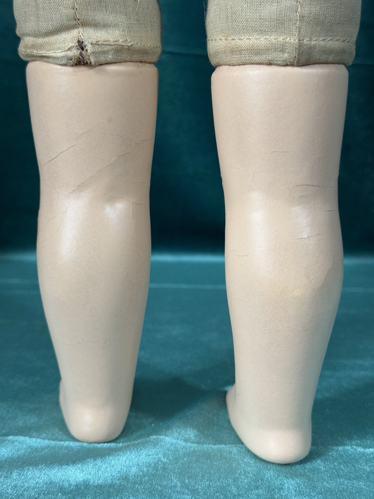 Unidentified German (?) Antique  Composition 19” Doll Sleepy Eyes