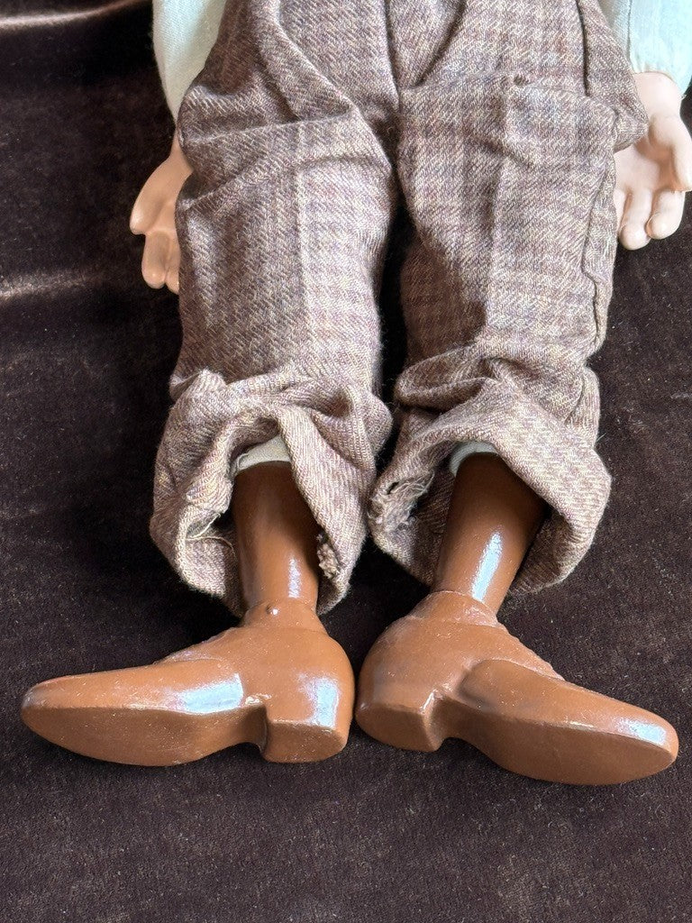 Vintage American Effanbee Composition Charlie McCarthy Ventriloquist Doll