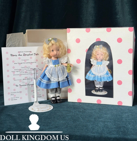 MIB Nancy Ann Alice Through The Looking Glass #2 Dianna Effner Doll 217/2000