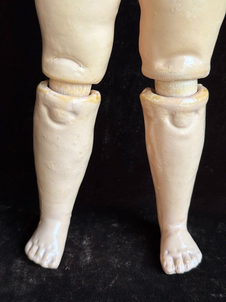 Antique German 18” Gebrüder Ohlhaver Revalo 10727 Bisque Head Doll