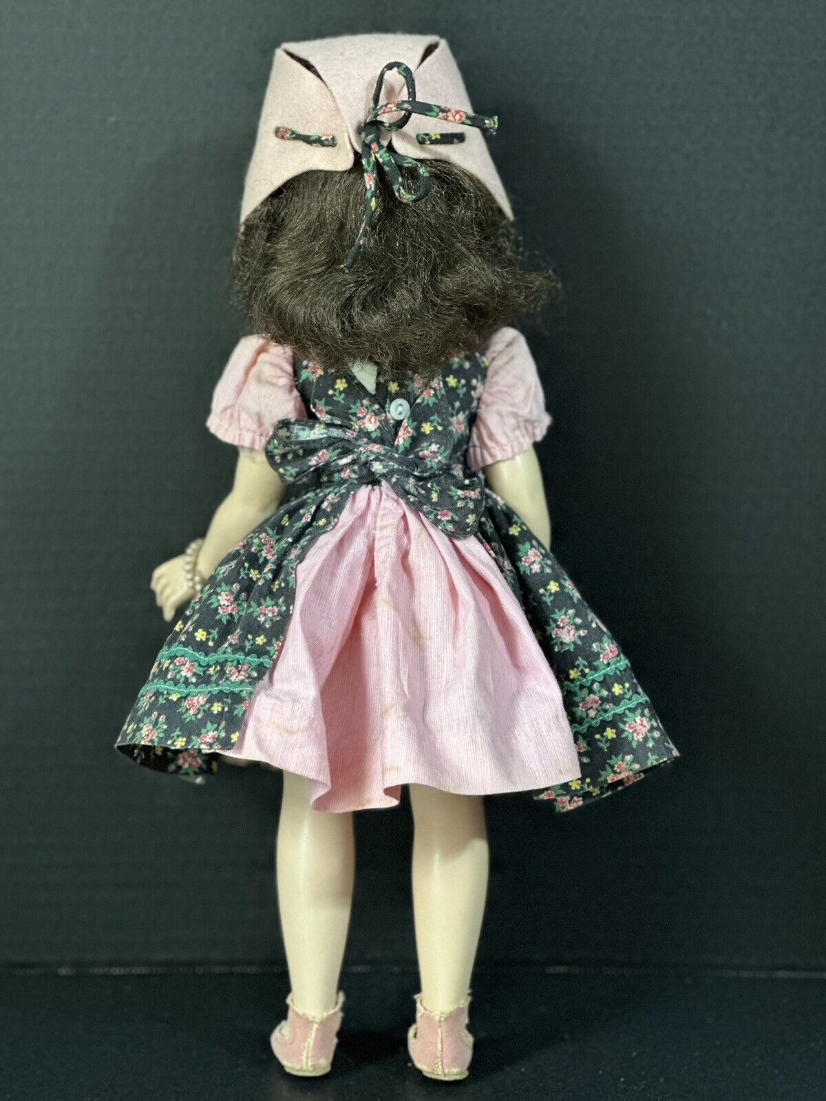 Original Vintage 1950’s Madame Alexander 14” Winnie Walker Doll Tagged Outfit