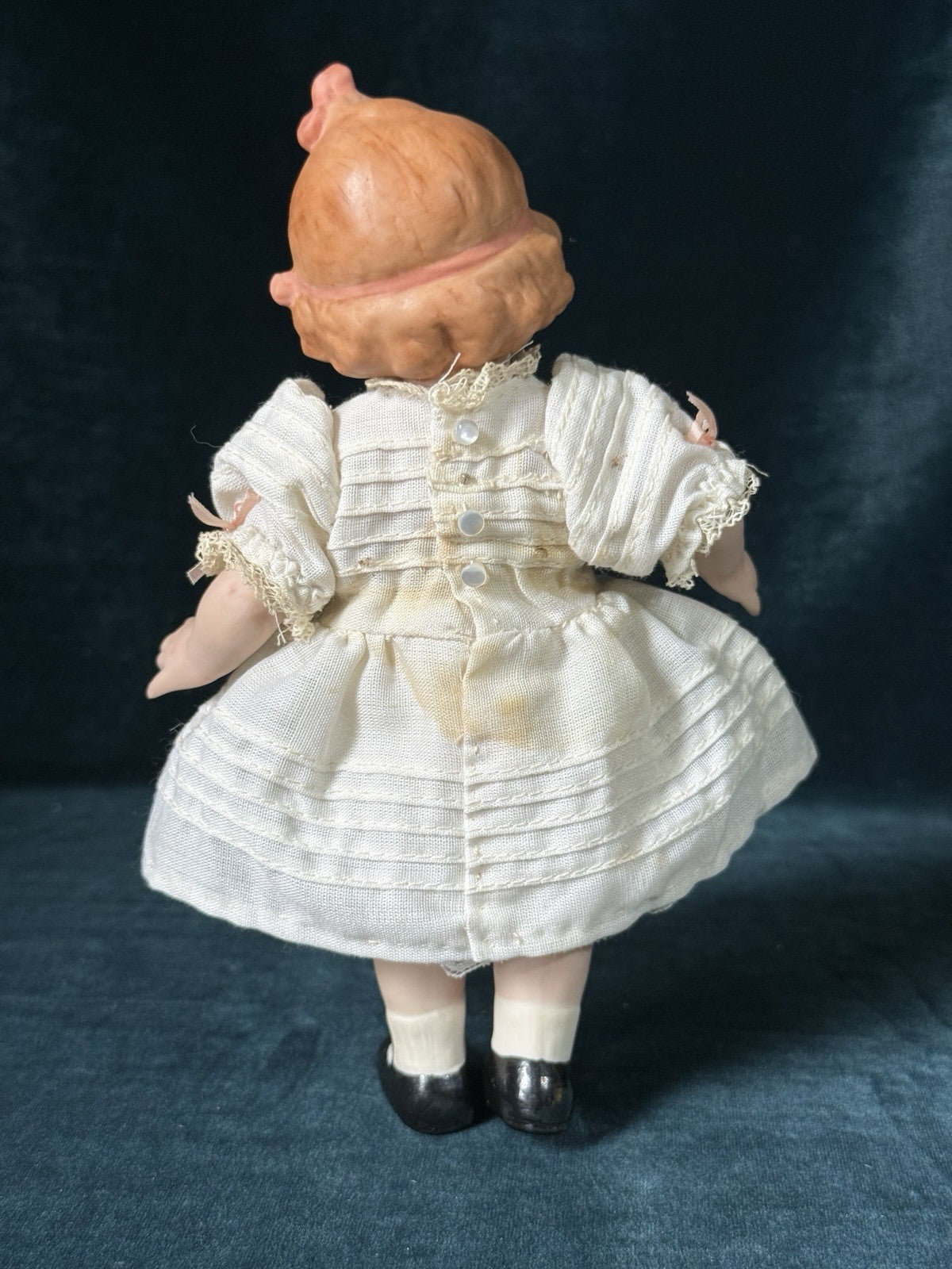 Reproduction Of German Gebruder Heubach All-Bisque Coquette Mold 10490 7.5” Doll
