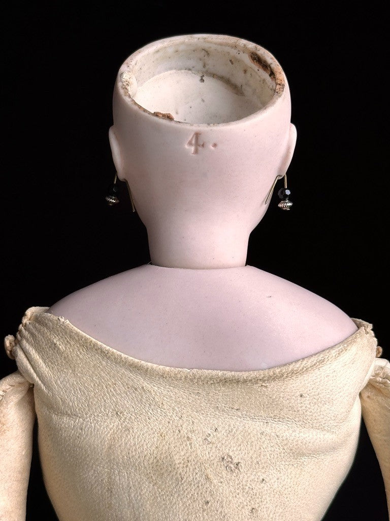 Antique French 18” Francis Gaultier Bisque Head Fashion Bebe Doll with Extras